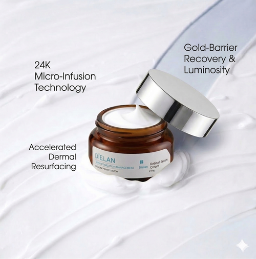 VELORA | 24K Gold Micro-Infusion Retinol · Accelerated Resurfacing Serum